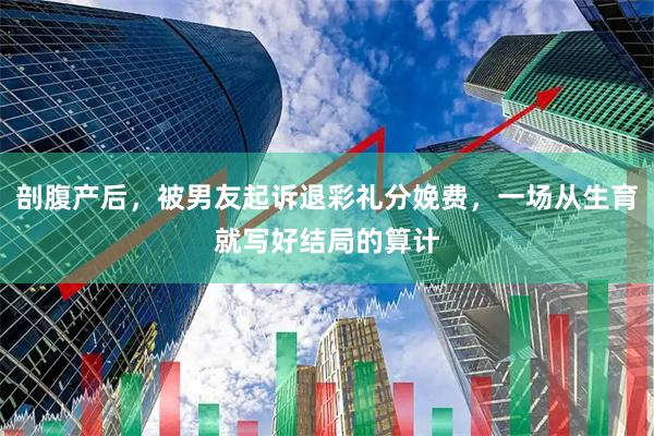 剖腹产后，被男友起诉退彩礼分娩费，一场从生育就写好结局的算计